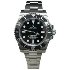 Used Rolex Submariner 114060 Black Ceramic Stainless Steel Box Papers 2019