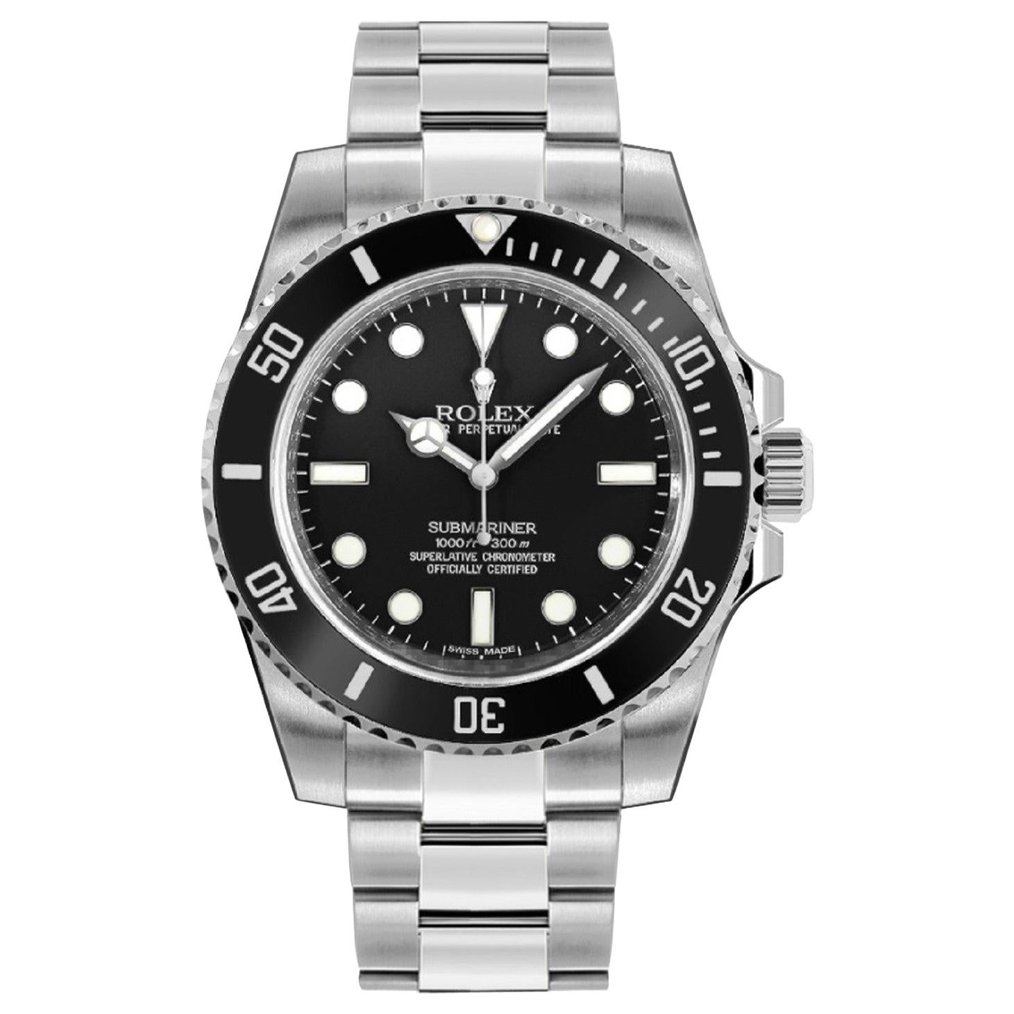 Rolex Submariner 114060 Ceramic New 2020 Automatic Watch Box and Papers