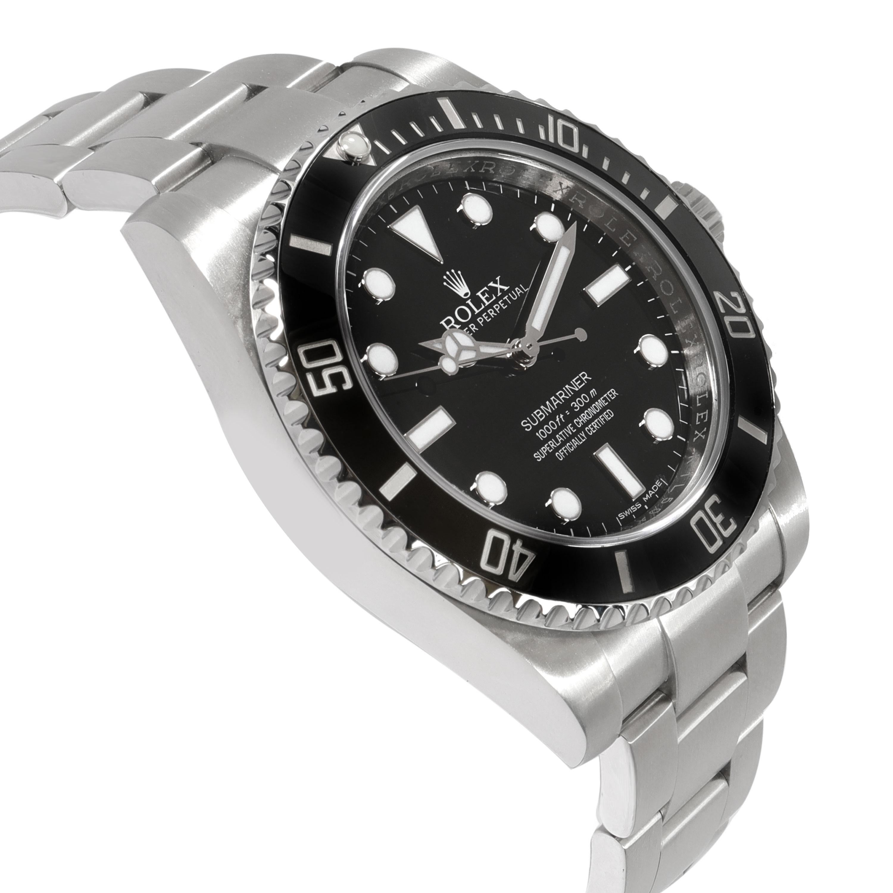 Rolex Submariner 114060 Men's Watch in Stainless Steel 1