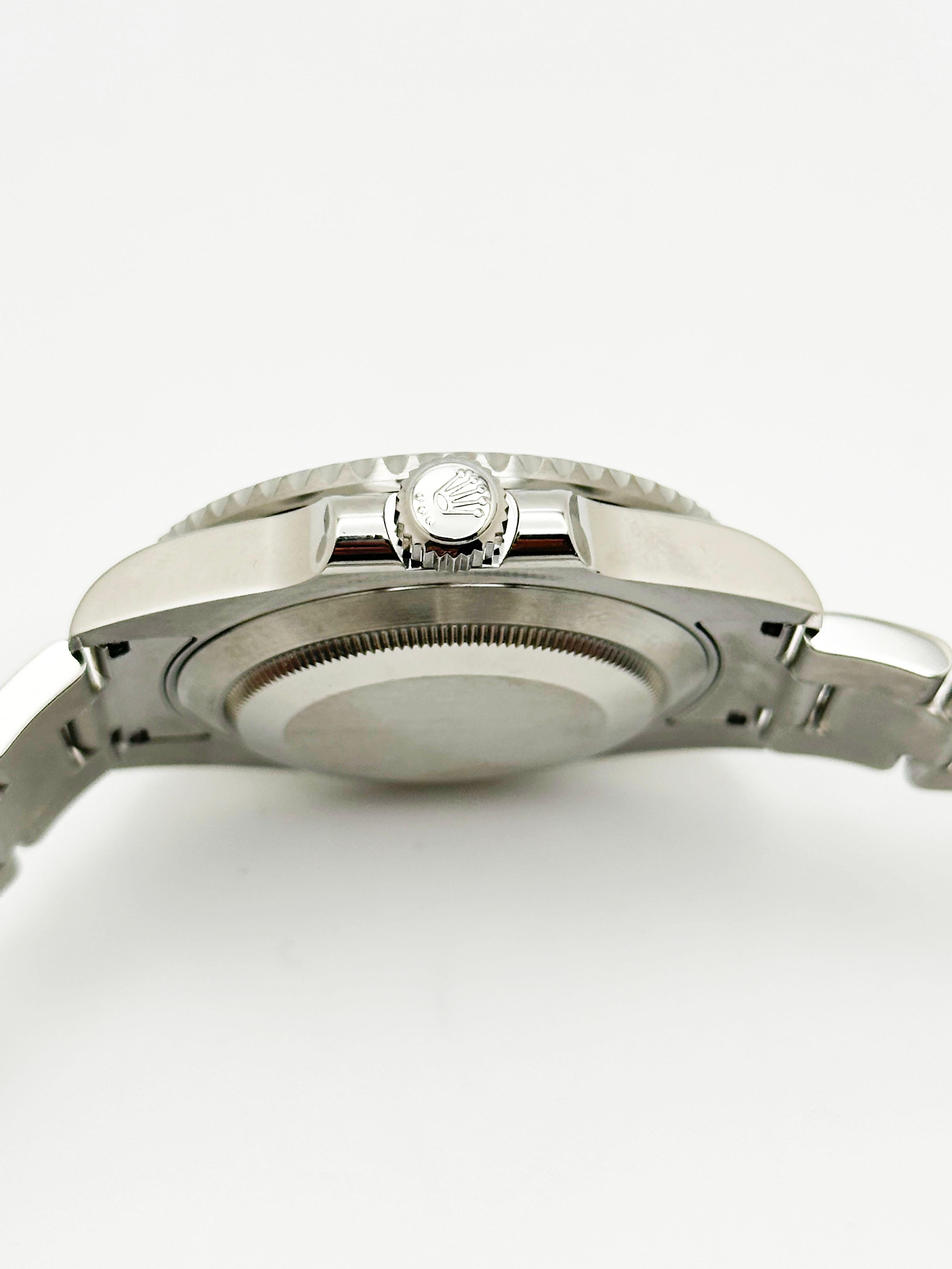 Rolex Submariner 116610 40mm Black Ceramic Stainless Steel Box en vente 4