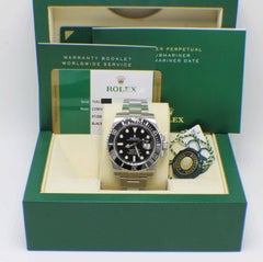 Rolex Submariner 116610 Black Ceramic Stainless Steel Box and Papers, 2018