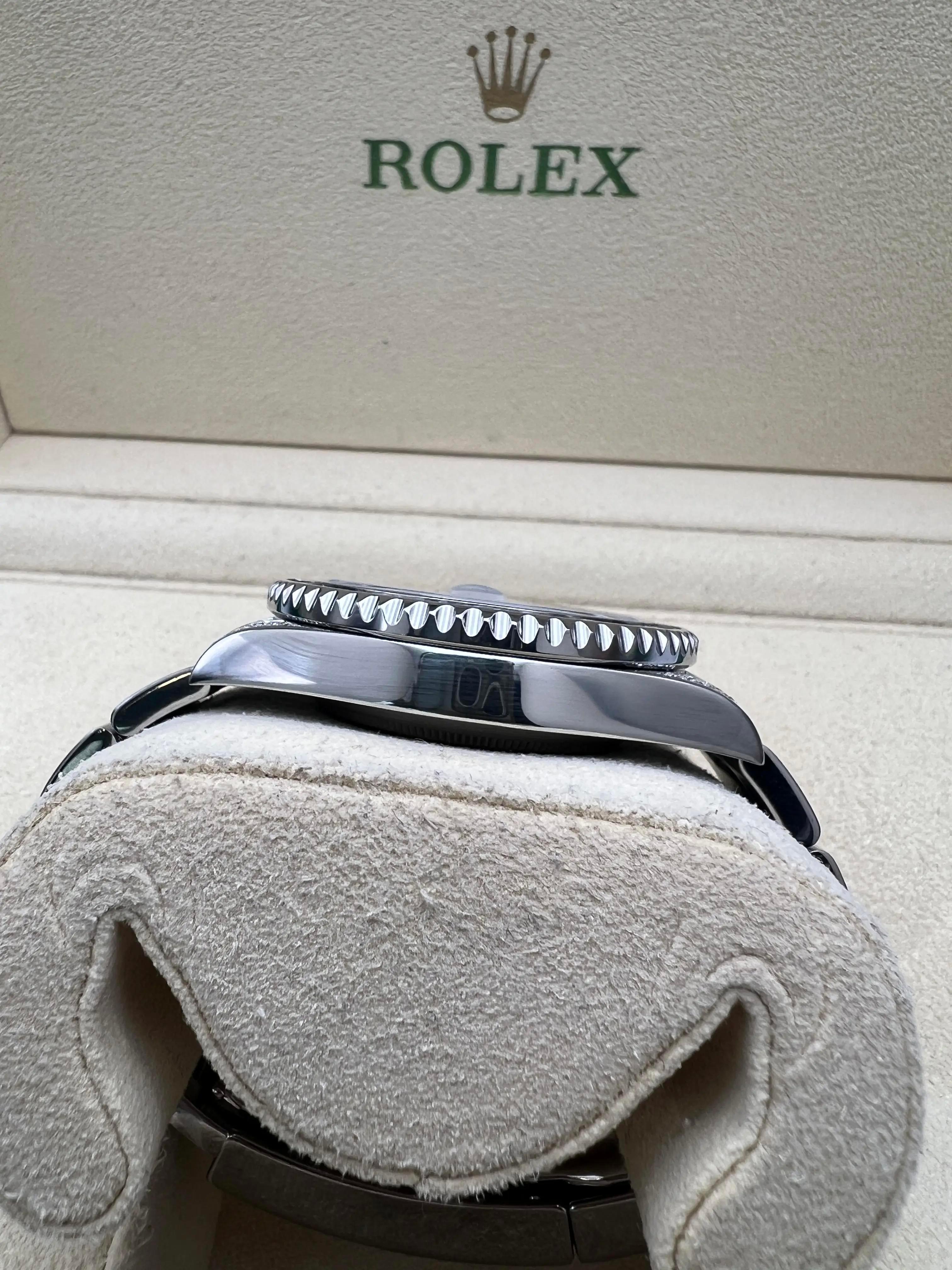 Estilo Rolex Submariner 116610 Zafiros Diamantes Bisel y Esfera Personalizados 116659SABR en venta 5