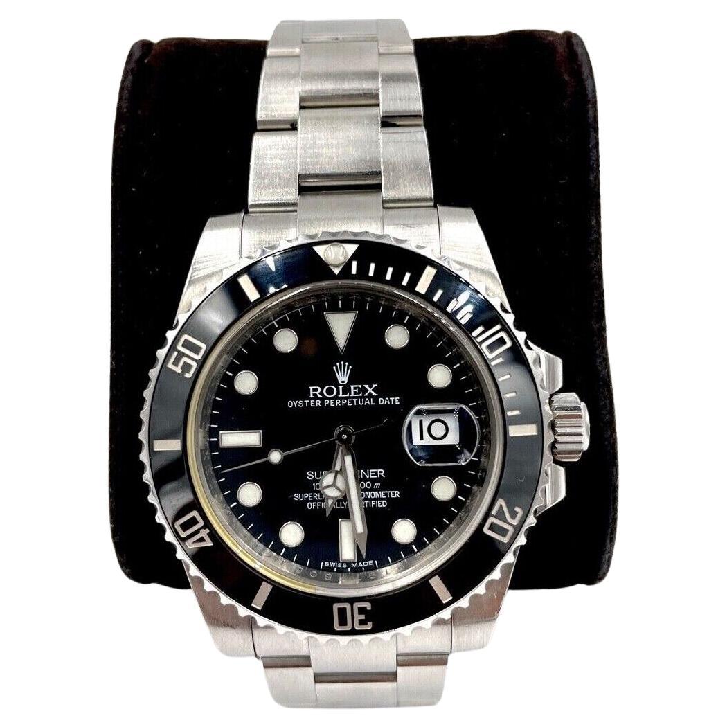 Rolex Submariner 116610 Stainless Steel Wristwatch 