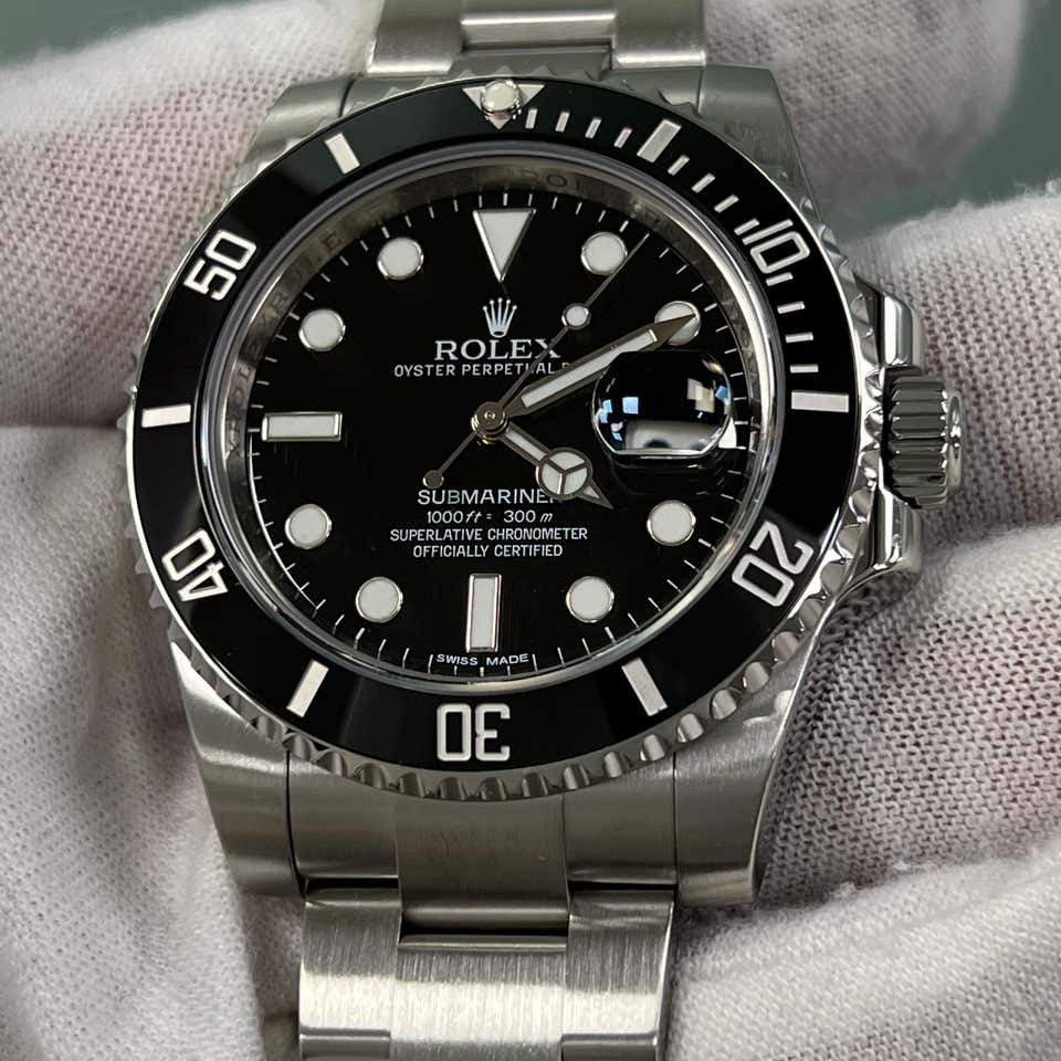 Rolex Submariner Date Steel Ceramic Black Dial Automatic Mens Watch rolex-submariner-date-steel-ceramic-black-dial-automatic-mens-watch