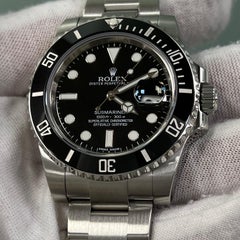 Rolex Submariner 116610LN Cerámica negra Acero inoxidable 40mm