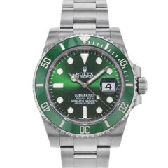 Rolex Submariner 116610LV Hulk Green Steel Ceramic Automatic Men's Watch