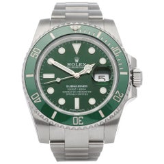 Rolex Submariner 116610LV Men Stainless Steel Stickered NOS Watch