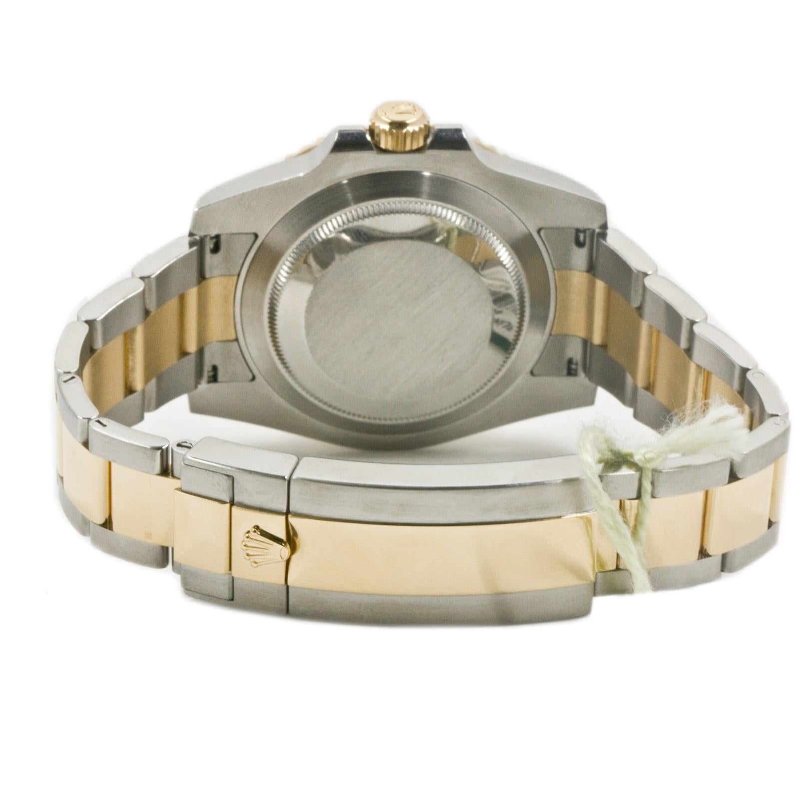 Contemporary Rolex Submariner 116613, Silver Dial, Certified and Warranty