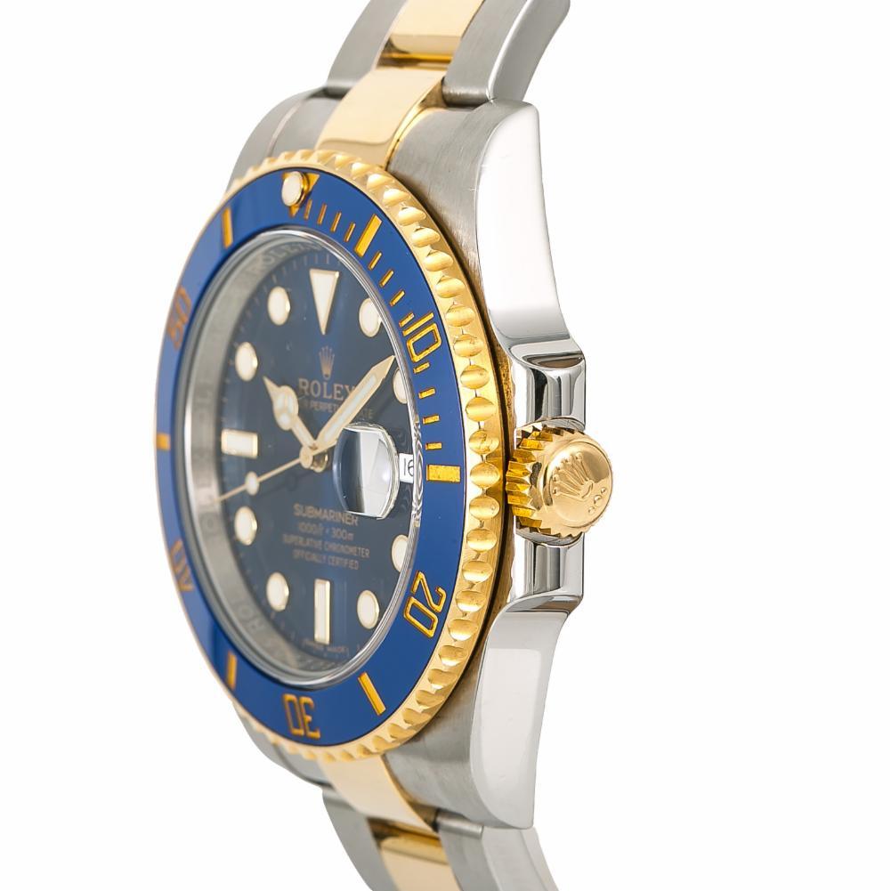 Rolex Submariner 116613, Blue Dial, Certified and Warranty 1