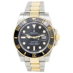 Rolex Submariner 116613, Black Dial, Certified and Warranty