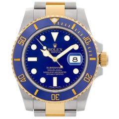 Rolex Submariner 116613, Blue Dial, Certified and Warranty