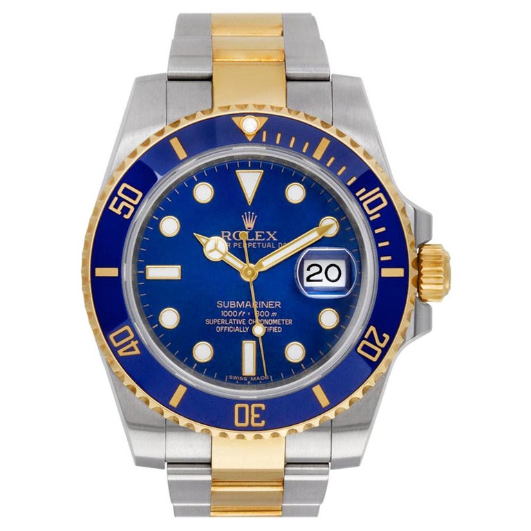 Rolex Submariner 116613, Case, Certified and Warranty For Sale at 1stdibs