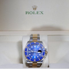 Rolex Submariner 116613LB Bluesy Two Tone Steel & 18K Gold Circa Full Set Watch