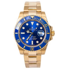 Rolex Submariner 116618, Blue Dial, Certified and Warranty