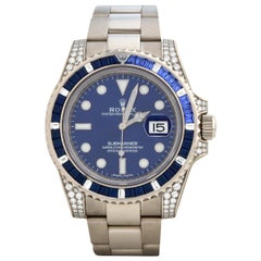 Rolex Submariner 116659SABR "SMURF" ULTRA-RARE with Sapphires and Diamonds