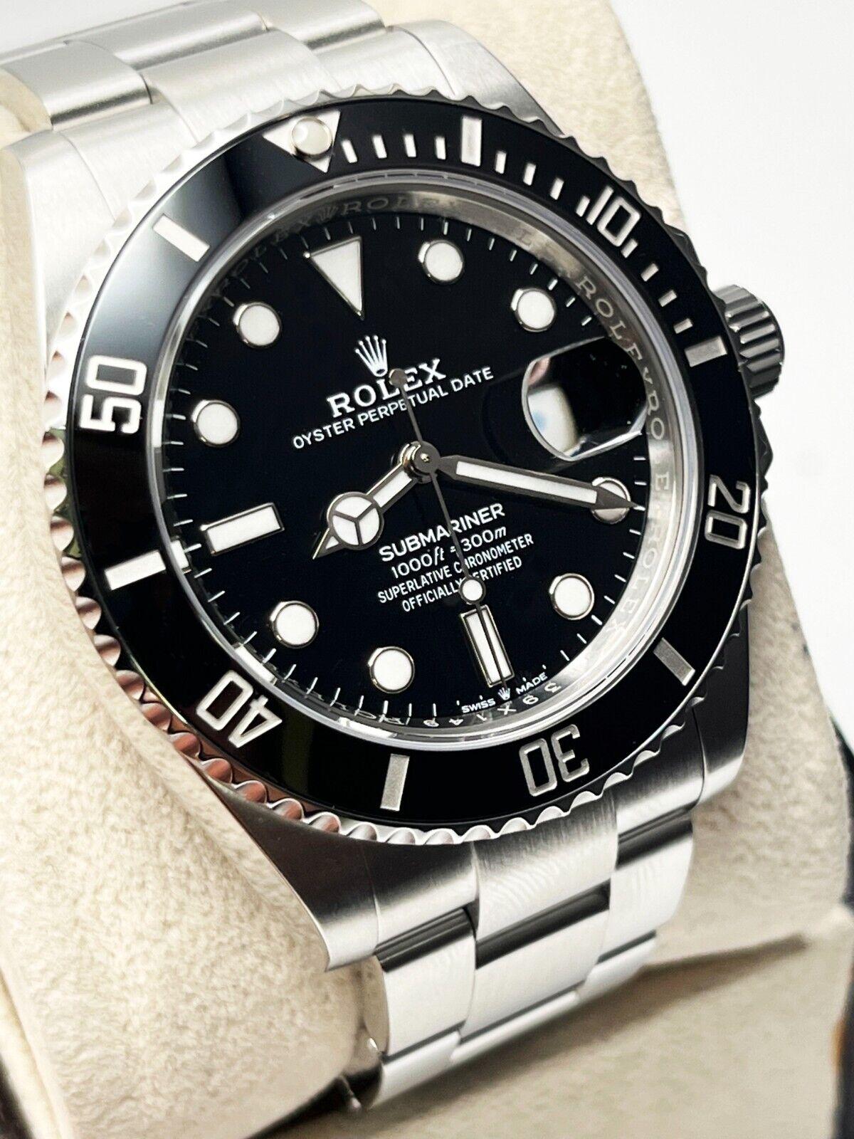 Rolex Submariner 126610 41mm Black Dial Stainless Steel Box Papers 2021 For Sale 3