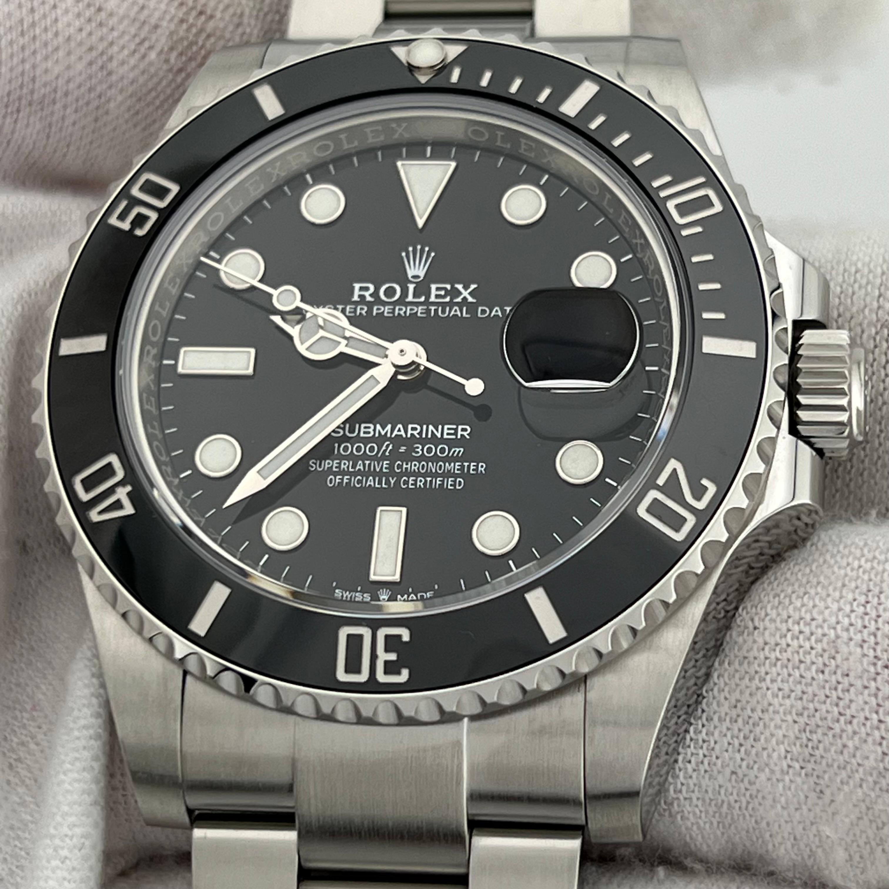 Rolex Submariner 126610LN 41mm Black Ceramic Stainless Steel Box Paper 2022 1