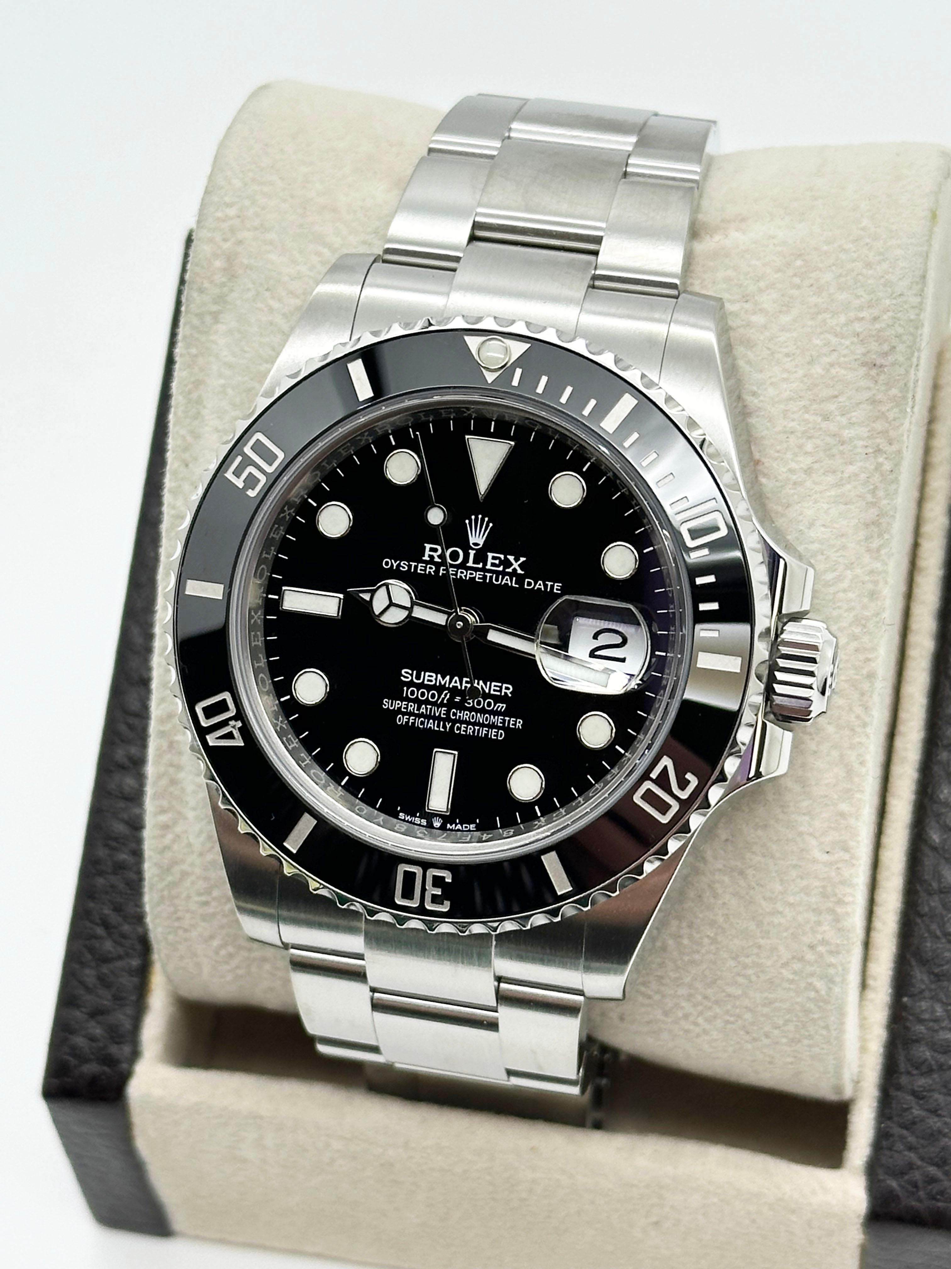 Rolex Submariner 126610LN 41mm Black Dial Stainless Steel Box Paper 2022 2