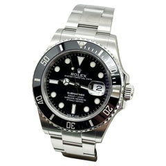 Used Rolex Submariner 126610LN 41mm Black Dial Stainless Steel Box Paper 2022