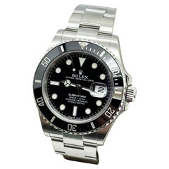 Rolex Submariner 126610LN 41mm Quadrante Nero Acciaio Inox Scatola Carta 2022