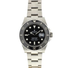 Rolex Submariner 126610LN Black Ceramic Men's Watch Box and Papers