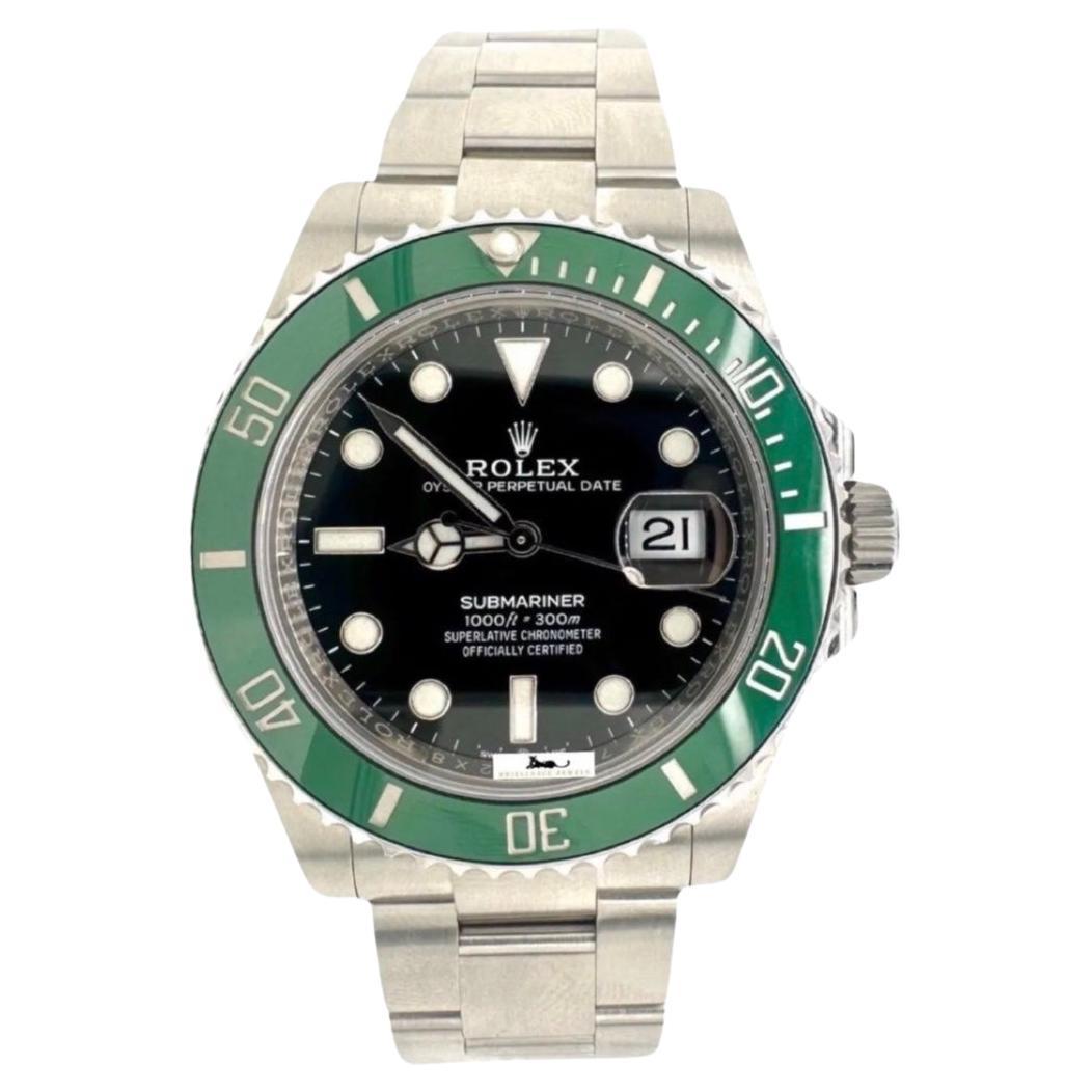 Reloj Rolex Submariner 126610LV 'Starbucks' de acero inoxidable de 41 mm, 2022