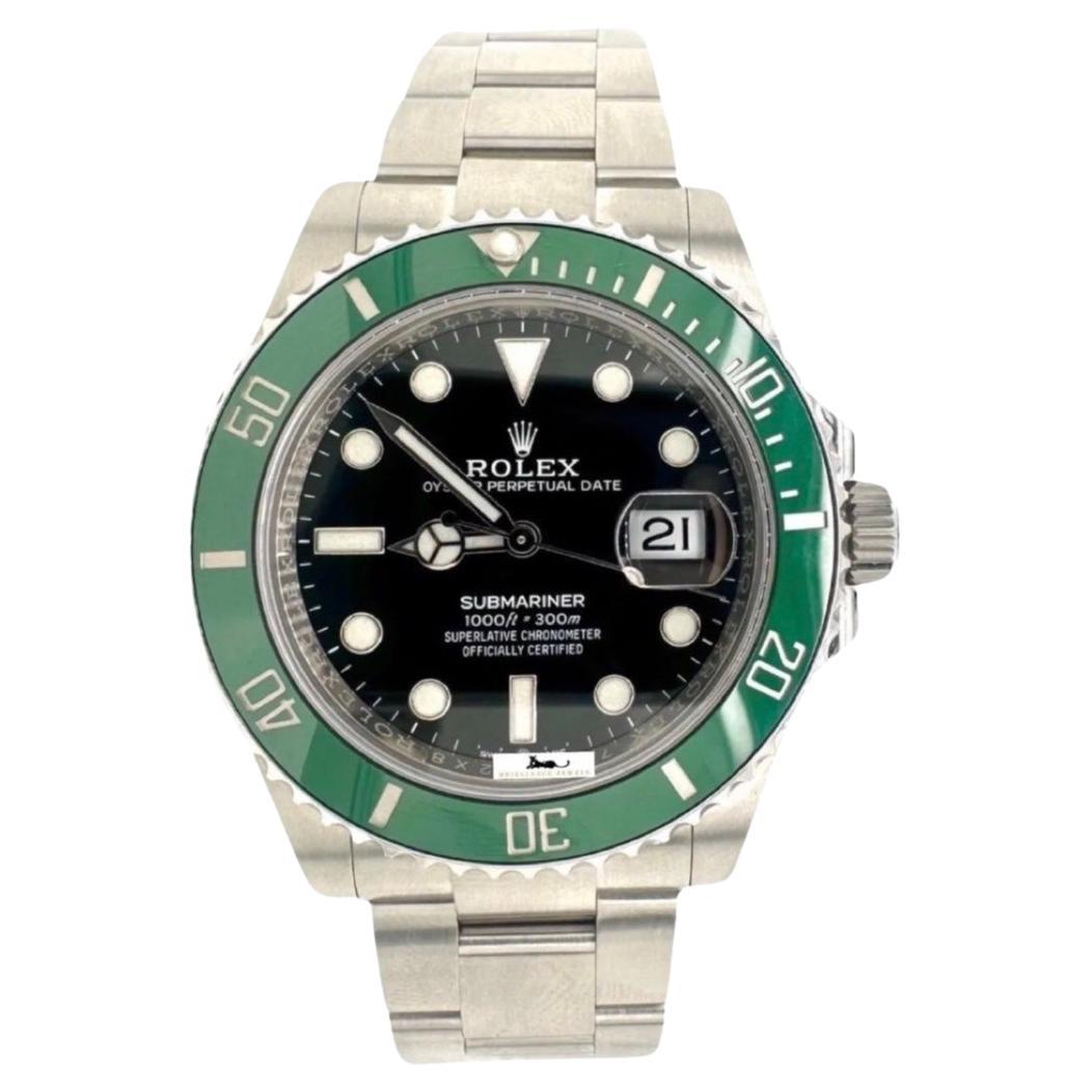 Rolex Submariner 126610LV « Starbucks » Montre de 41 mm en acier inoxydable, 2022