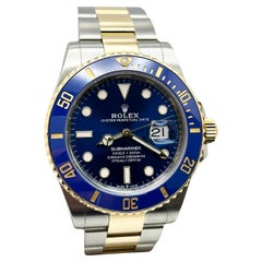 Rolex Submariner 126613LB Blu Ceramica Oro Giallo 18K Acciaio Scatola Carta 41mm