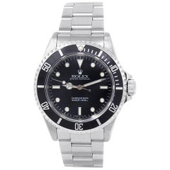 Rolex Submariner 14060, Black Dial, Certified and Warranty
