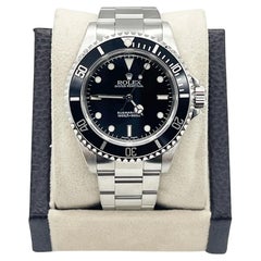 Rolex Submariner 14060 quadrante nero in acciaio inossidabile 2001