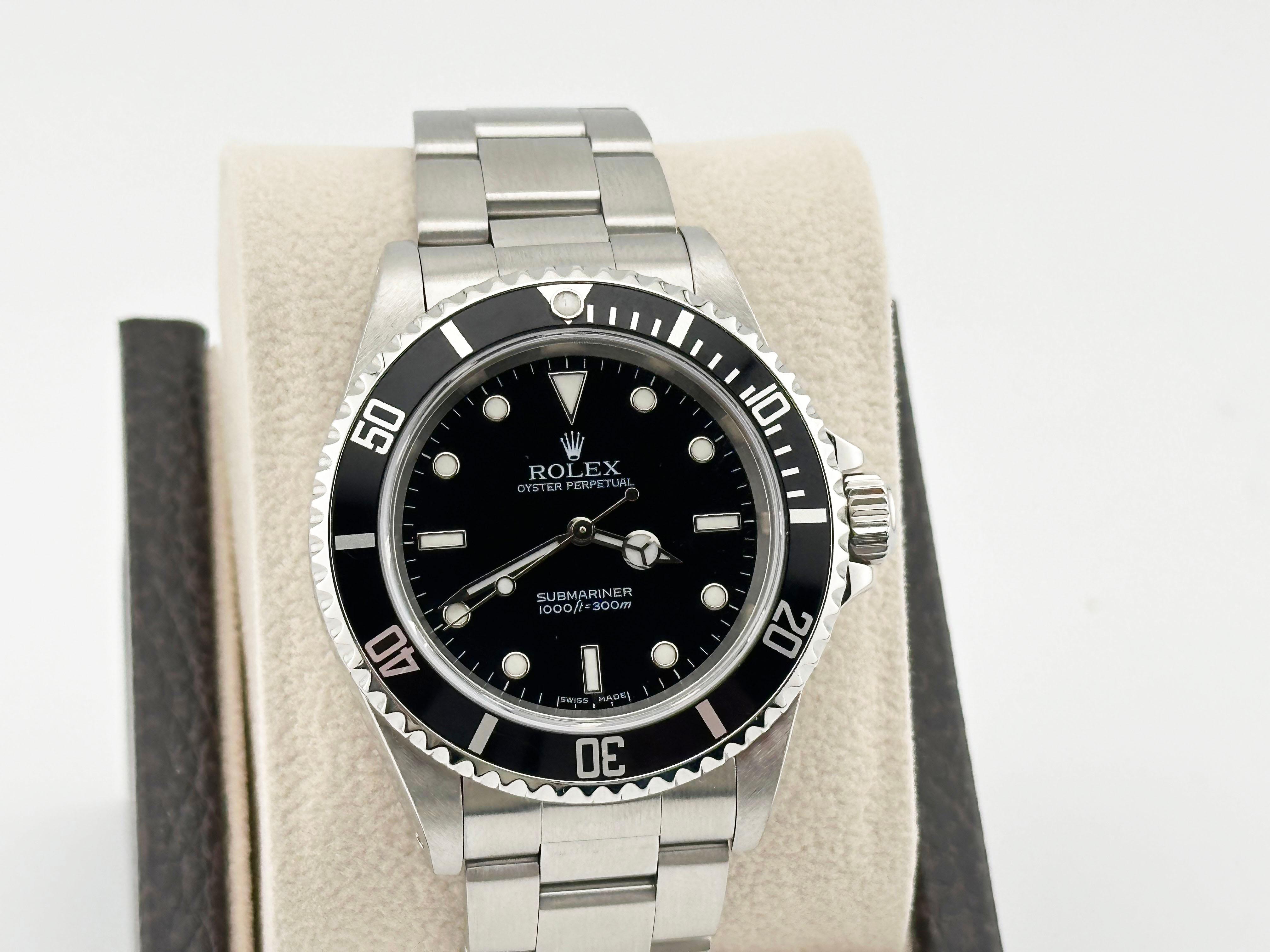 Rolex Submariner 14060 Black Dial Stainless Steel 40mm 2006 4