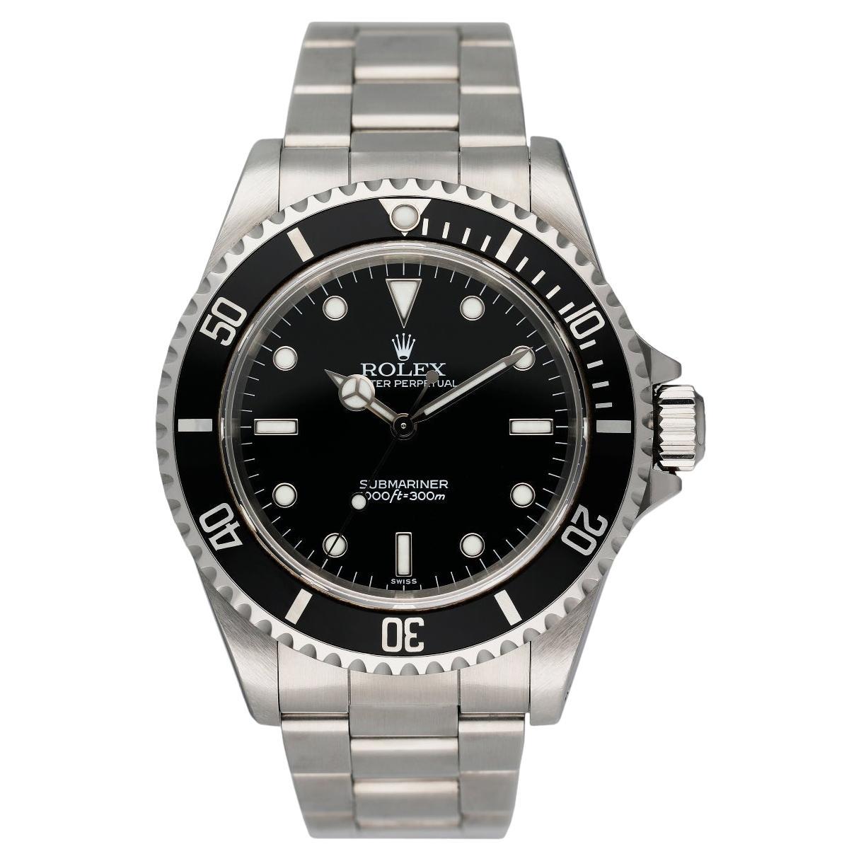 Rolex Submariner 14060 No Date Mens Watch