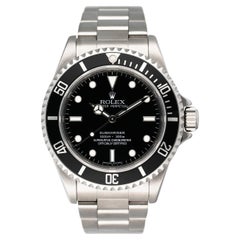 Rolex Submariner 14060M No Date Engraved Rehaut Mens Watch