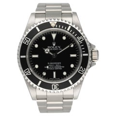 Montre pour homme Rolex Submariner 14060M sans date gravée et remise à neuf