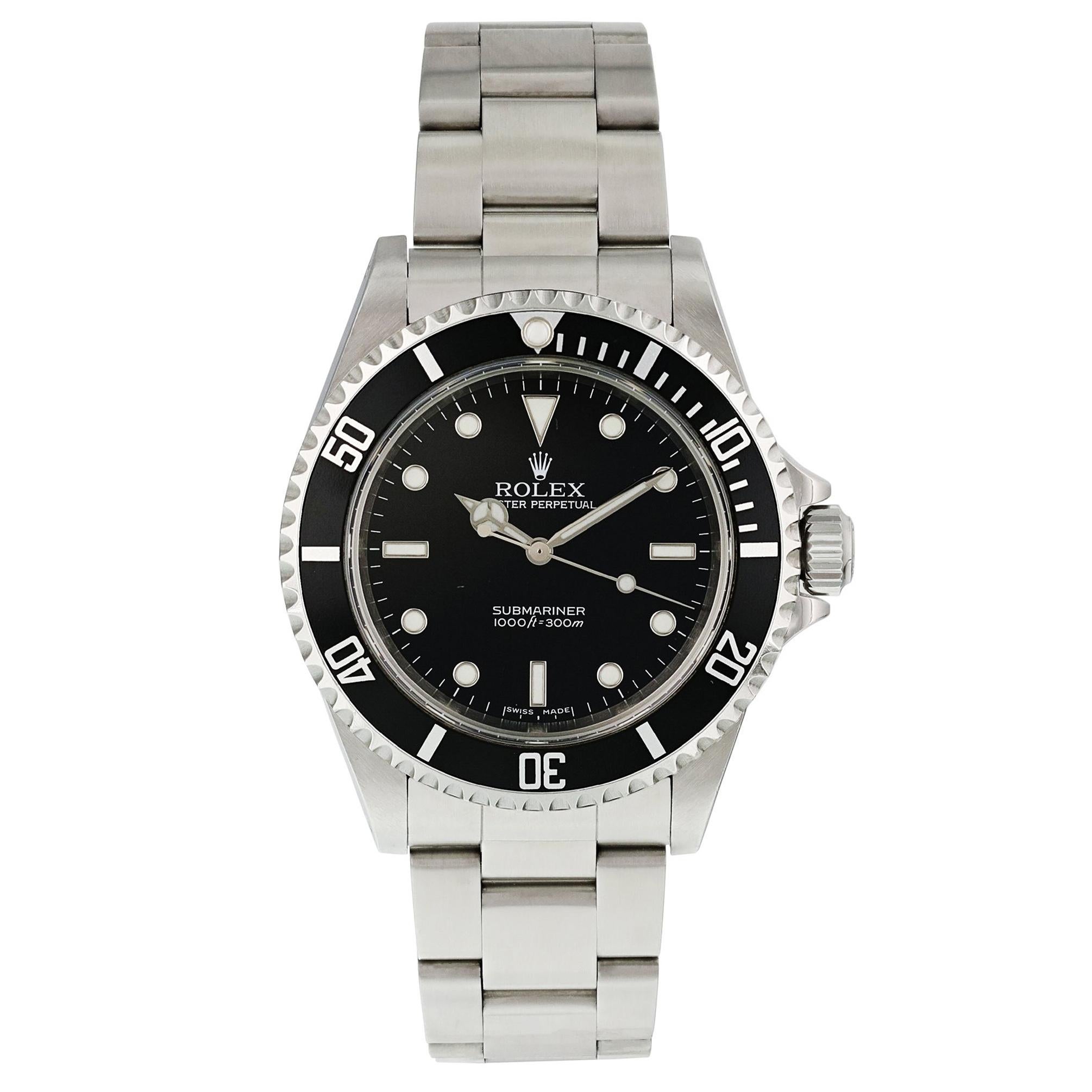 Rolex Submariner 14060M No Date Men's Watch