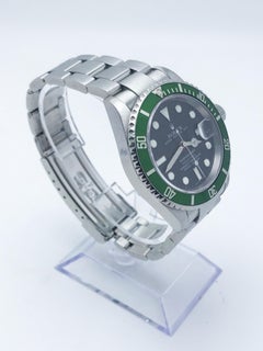 Rolex Submariner 16610LV Black Dial Green Bezel Kermit Stainless Steel 2006