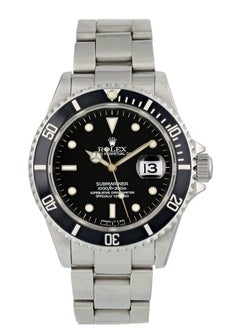 Rolex Submariner 16610 Men's Watch Box Papers