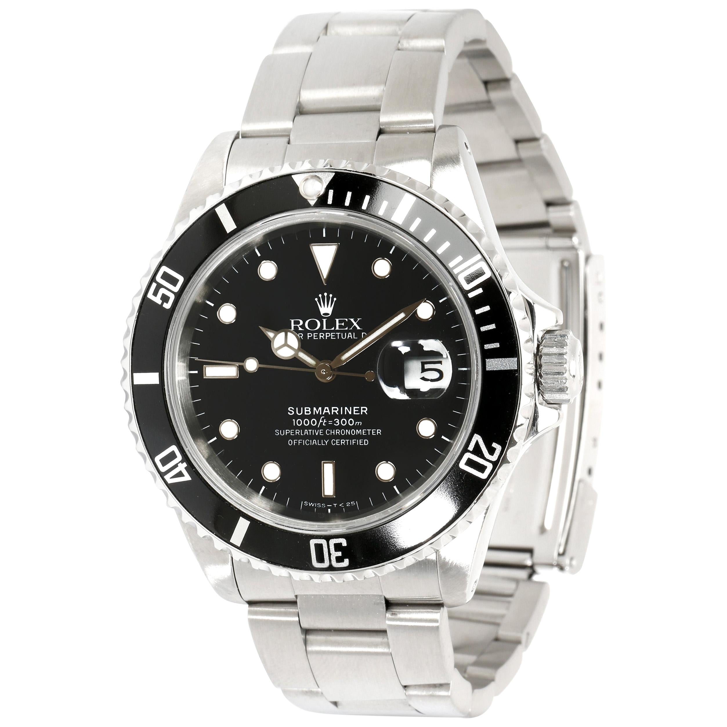 Rolex Submariner 16610 Men's Watch in Stainless Steel
