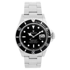 Vintage Rolex Submariner 16610 Stainless Steel Men's Watch