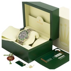 Rolex Submariner 16610LV aka "the Kermit" , "Green Submariner". 40mm, Year 2008