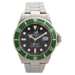Rolex Submariner 16610LV alias "the Kermit" , "Green Submariner". 40mm, Jahr 2008