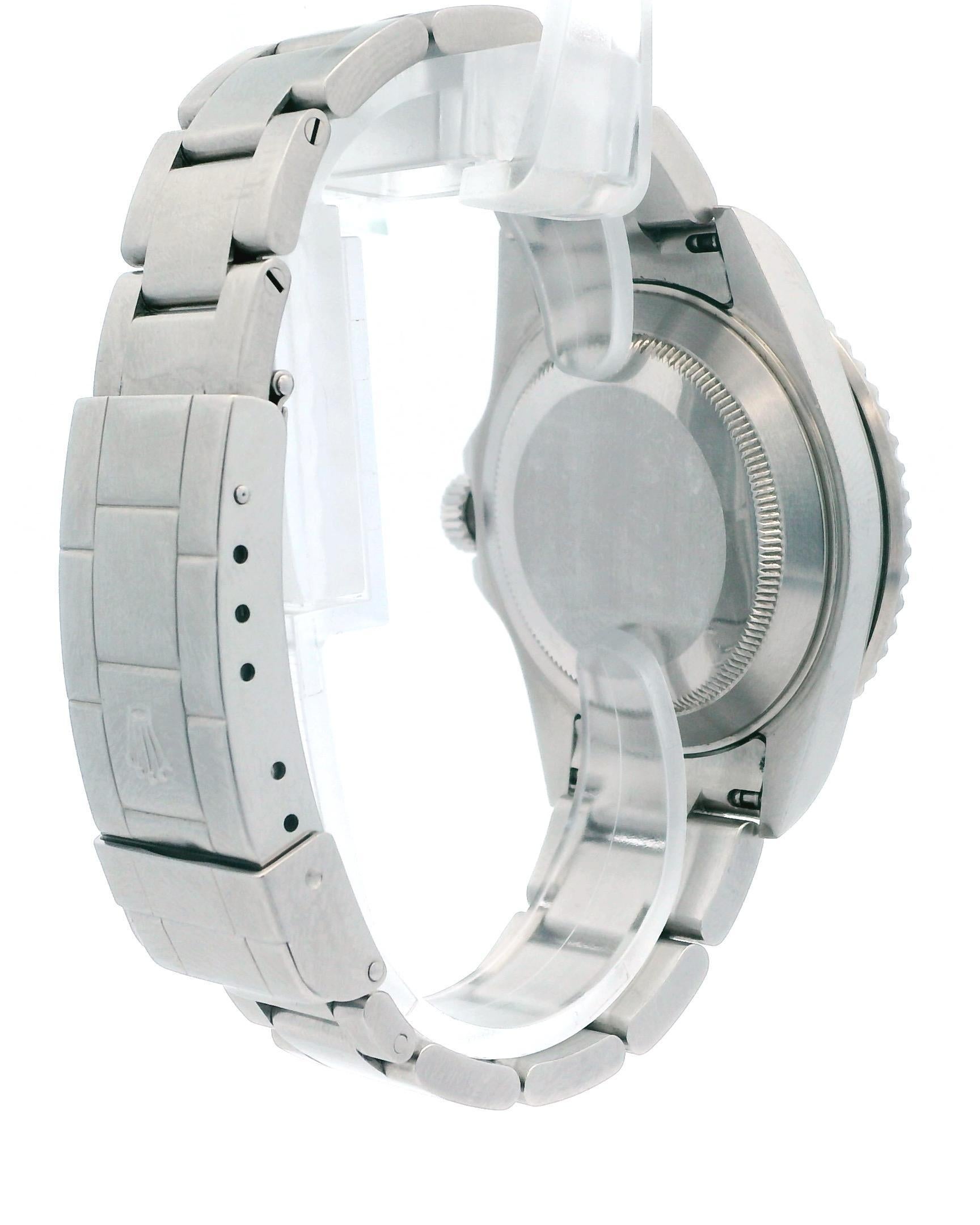 Men's Rolex Submariner 16610LV Kermit Bezel Flat 4 Mens Watch Box Papers For Sale