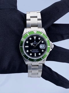 Rolex Submariner 16610LV Kermit Bezel Mens Watch