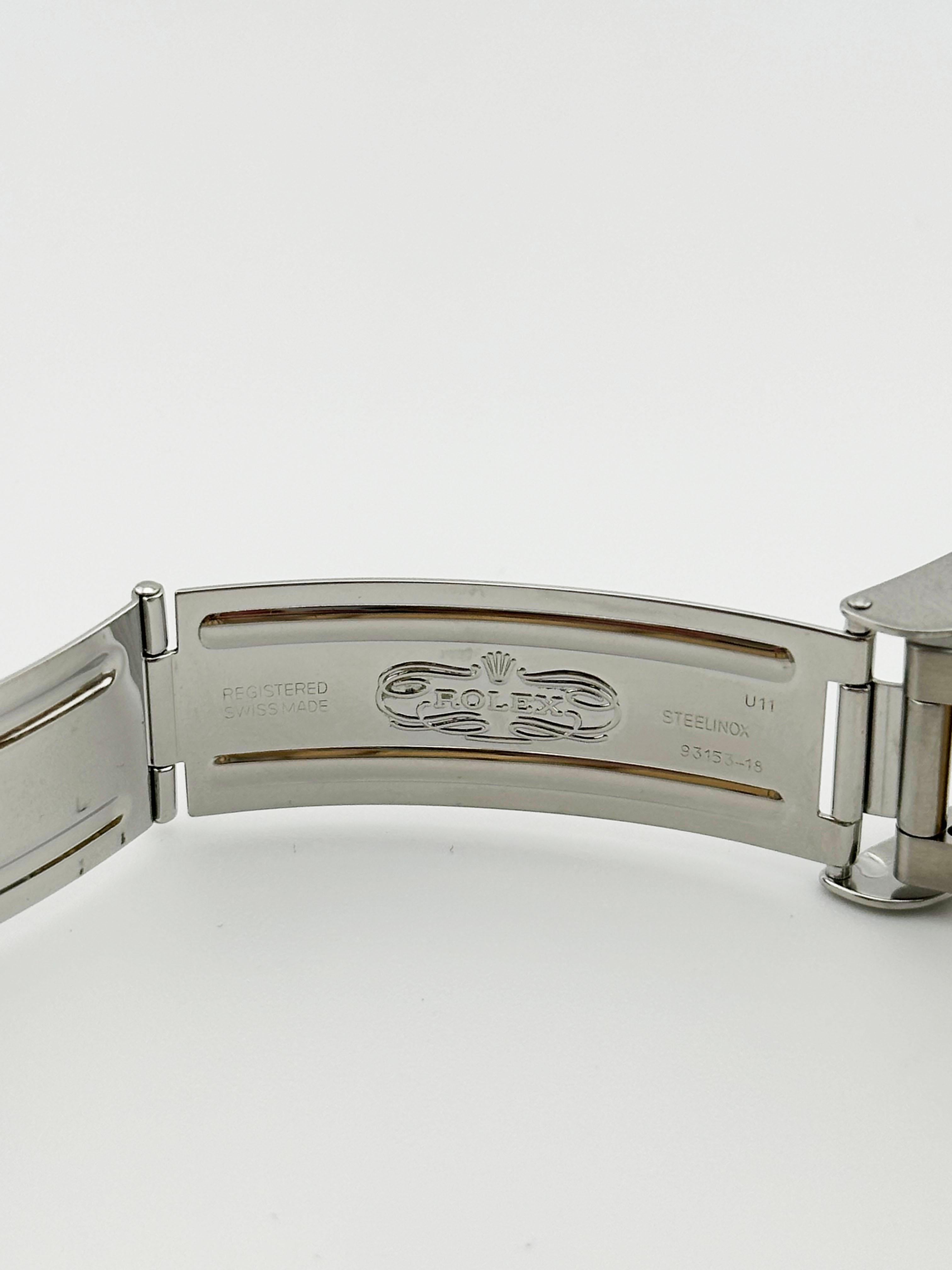 Rolex Submariner 16613 40mm Negro 18K Oro Amarillo Acero Inoxidable Caja Papeles 6