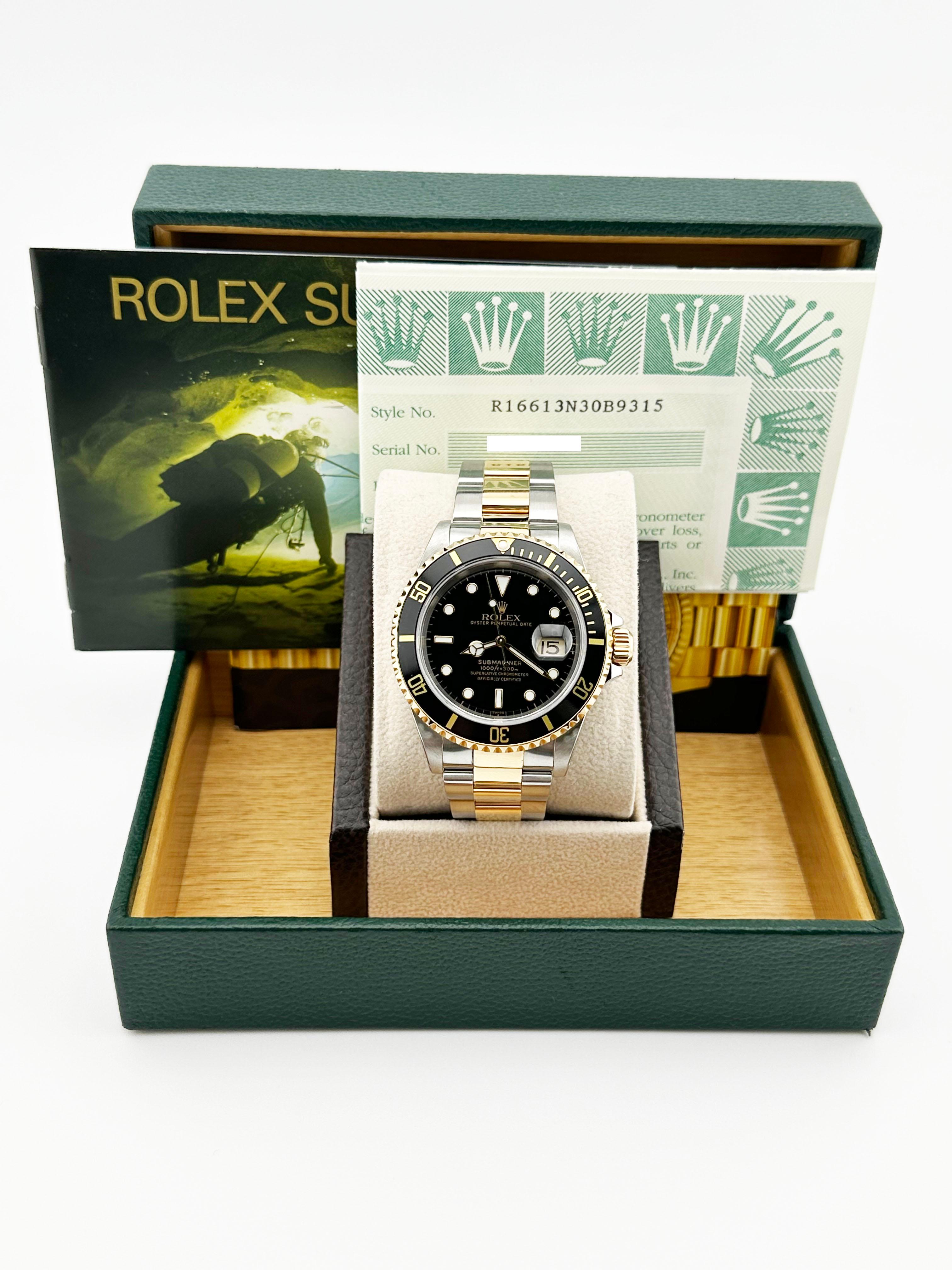 Número de estilo: 16613



Año: 1996

 

Model No: Rolex Submariner 

 

Material de la caja: Acero inoxidable 

 

Pulsera: Oro amarillo de 18 quilates y acero inoxidable 

  

Bisel: Negro 

  

Esfera: Negra 

 

Cara: Cristal de zafiro 

