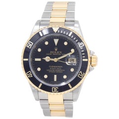 Rolex Submariner 16613, Black Dial, Certified and Warranty