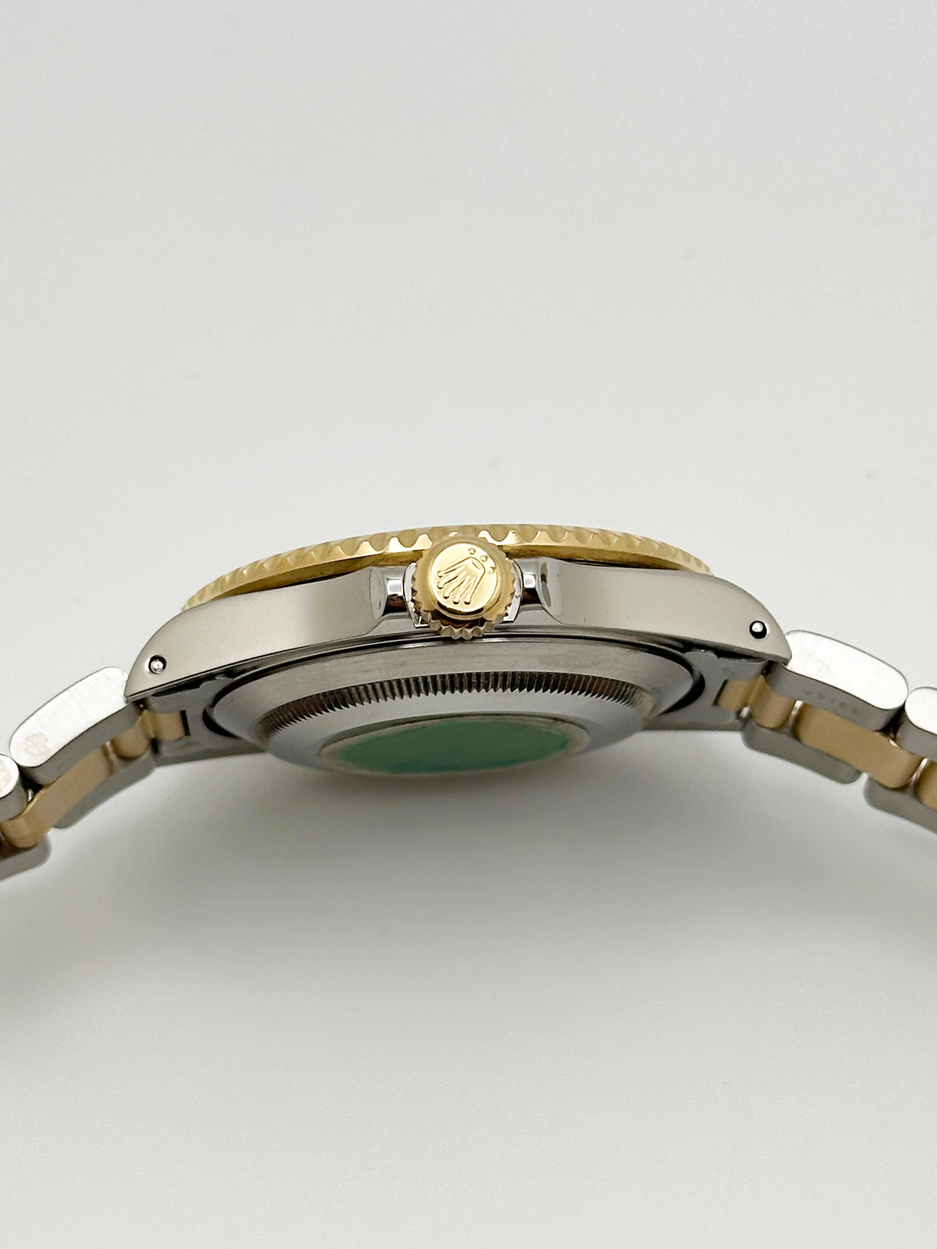 Rolex Submariner 16613 Blue Dial 18K Yellow Gold Stainless Steel 40mm 2
