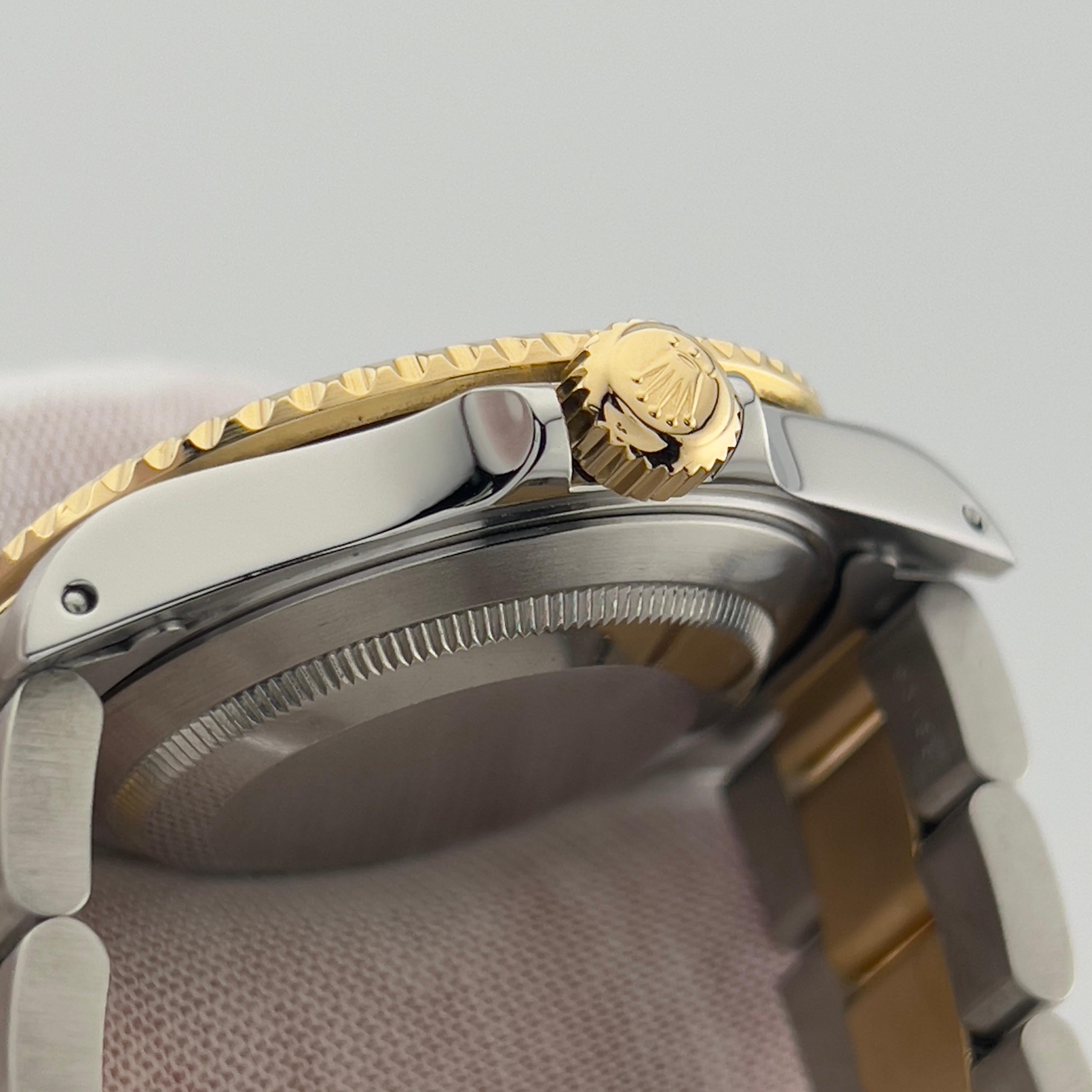 Rolex Submariner 16613 Blue Dial 18K Yellow Gold Stainless Steel 40mm 5