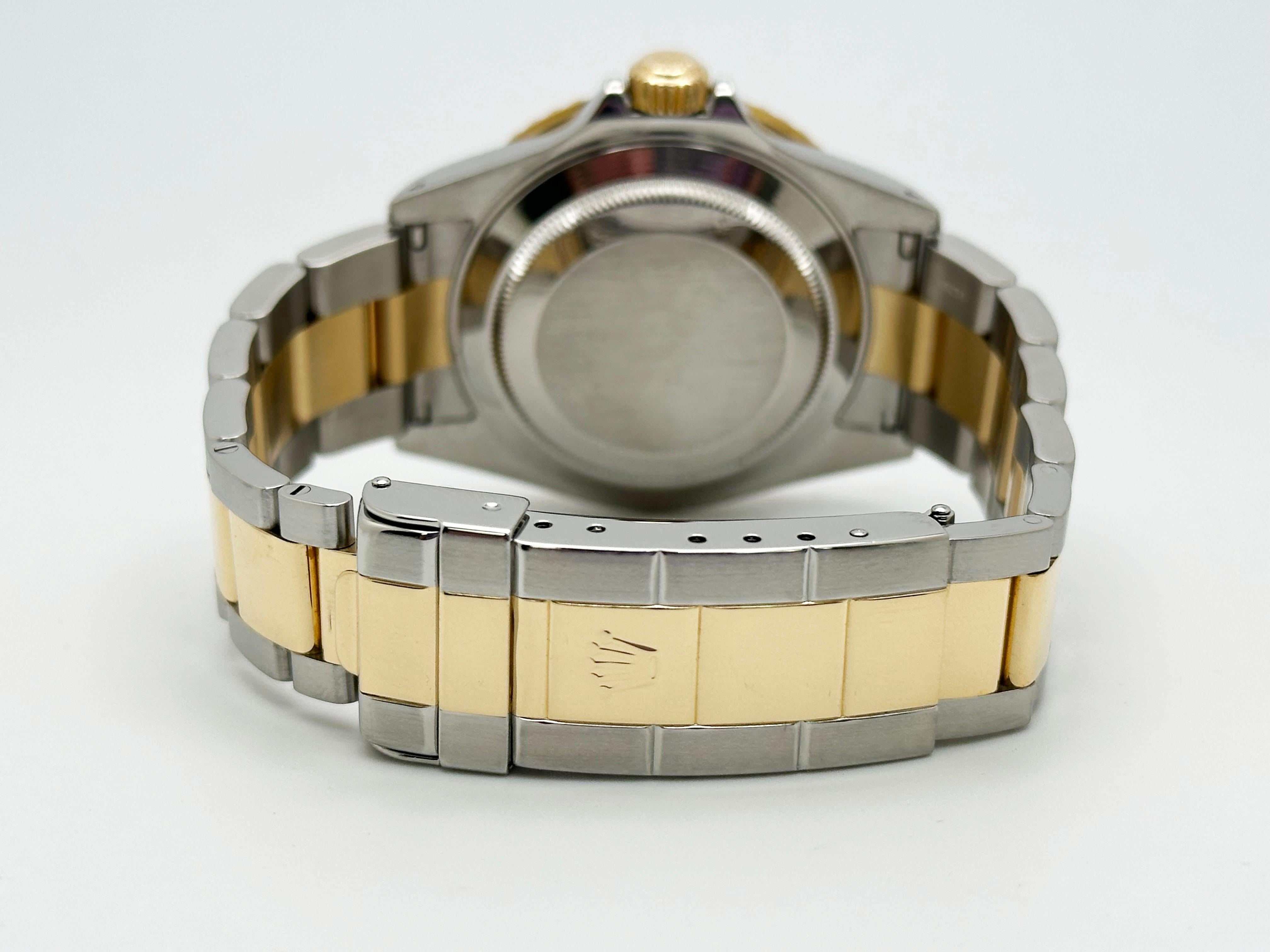 Rolex Submariner 16613 Blue Dial 18K Yellow Gold Stainless Steel 2