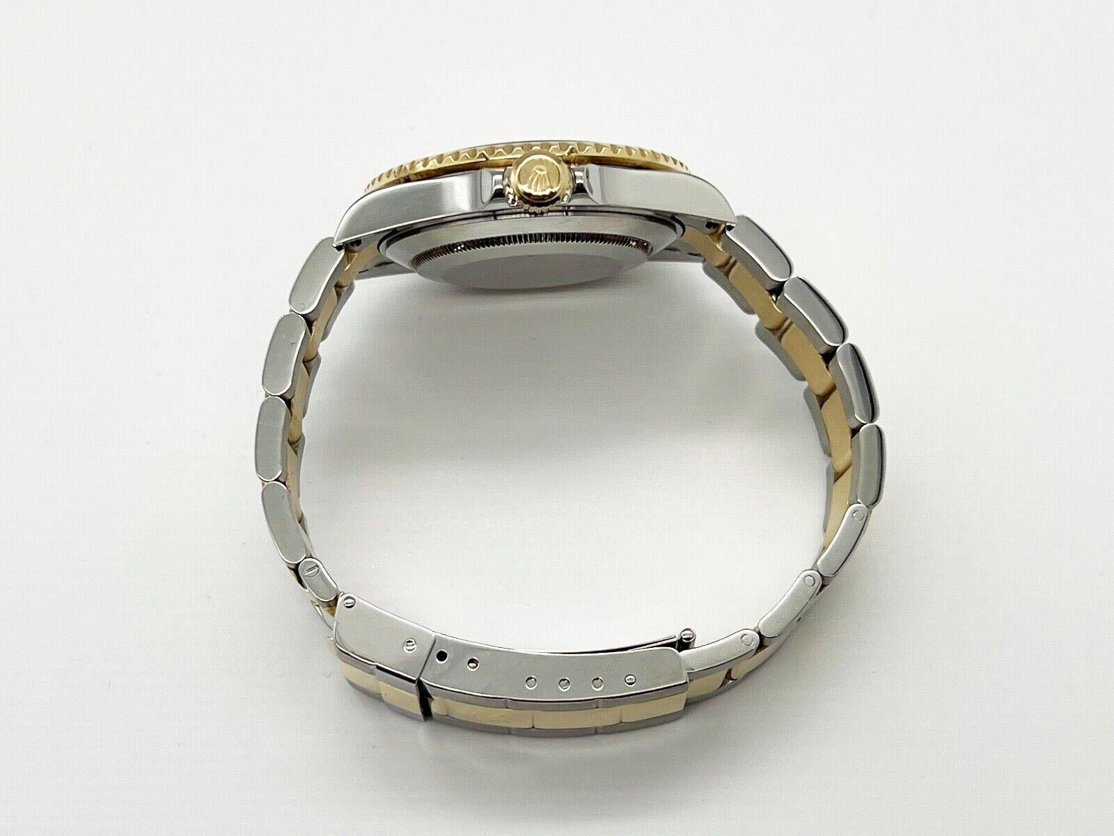 Style Number: 16613



Serial: Z884***



Year: 2006

 

Model: Submariner 

 

Case Material: 18K Yellow Gold & Stainless Steel 

 

Band: 18K Yellow Gold & Stainless Steel 

 

Bezel: 18k Gold and Black Insert 

 

Dial: Original Factory Champagne